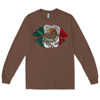 Chestnut mexico lips Long Sleeve Tee - AdoDesignShop