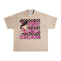 French Oak in october we wear pink for breast cancer Urban Heavy Tee - AdoDesignShop