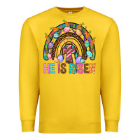 Lemon He Is Risen Rainbow Premium Sweatshirt - BundleAndBundleShop