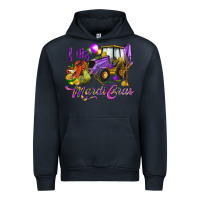 Navy I dig Mardi Gras Urban Hoodie - HowdyJamesFarm