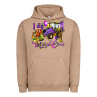 Pigment Burro I dig Mardi Gras Urban Hoodie - HowdyJamesFarm