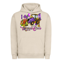 Pigment French Oak I dig Mardi Gras Urban Hoodie - HowdyJamesFarm