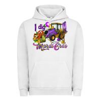Pigment Lunar Rock I dig Mardi Gras Urban Hoodie - HowdyJamesFarm