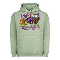 Pigment Oil Green I dig Mardi Gras Urban Hoodie - HowdyJamesFarm