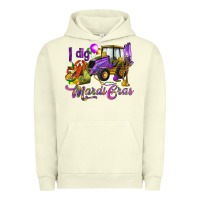 Pigment Pistachio I dig Mardi Gras Urban Hoodie - HowdyJamesFarm