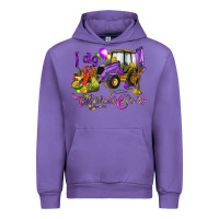 Tulip I dig Mardi Gras Urban Hoodie - HowdyJamesFarm