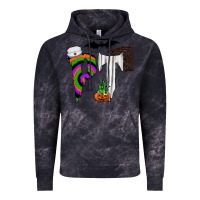 Cloud Black pt Vintage Hoodie - CowhideDigitalArt
