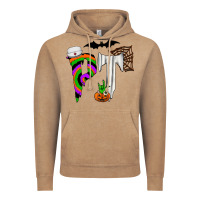 Vintage Coffee pt Vintage Hoodie - CowhideDigitalArt