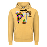 Vintage Mustard pt Vintage Hoodie - CowhideDigitalArt