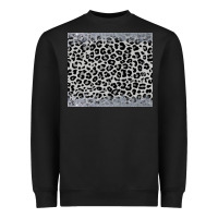 Black grey leopard Heavyweight Sweatshirt - JahusDesignShop