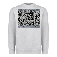 Heather Grey grey leopard Heavyweight Sweatshirt - JahusDesignShop