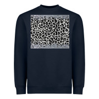 Navy grey leopard Heavyweight Sweatshirt - JahusDesignShop