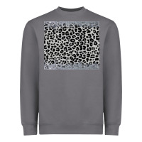 Storm grey leopard Heavyweight Sweatshirt - JahusDesignShop
