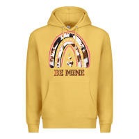 Antique Gold Valentines Day Rainbow, Valentines Day Rainbow Cowhide, Premium Hoodie - Bettercallsaul