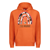 Carrot Valentines Day Rainbow, Valentines Day Rainbow Cowhide, Premium Hoodie - Bettercallsaul