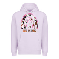 Lilac Valentines Day Rainbow, Valentines Day Rainbow Cowhide, Premium Hoodie - Bettercallsaul