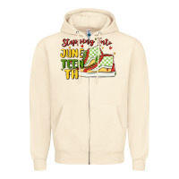 Sandshell stepping into juneteenth Zipper Hoodie - MaliasSmallBusiness