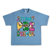 Pebble Blue team preschool Urban Heavy Tee - JahusDesignShop