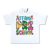 White team preschool Urban Heavy Tee - JahusDesignShop
