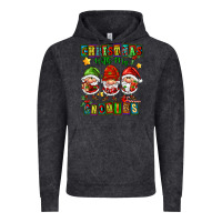 Vintage Black christmas with my gnomies Vintage Hoodie - FaDigitalArtStudio