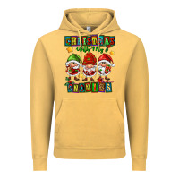Vintage Mustard christmas with my gnomies Vintage Hoodie - FaDigitalArtStudio