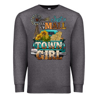 Charcoal Heather Just A Small Town Girl Windmill Premium Sweatshirt - BundleAndBundleShop