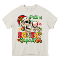 Full Of Holiday Spirit Heavy Core Tee | Teevron