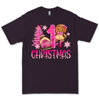 Plum 1st christmas gingerbread girl Premium Tee - Zillion Design Studio