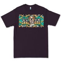 Plum english bulldog mom  license plate template Premium Tee - BarkalooDesign