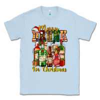 Dusty Blue merry drunk im christmas Classic Tee - AdoDesignShop