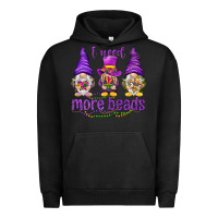 Pigment Black I need more beads with gnomies Urban Hoodie - HowdyJamesFarm