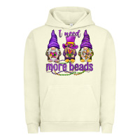 Pigment Pistachio I need more beads with gnomies Urban Hoodie - HowdyJamesFarm