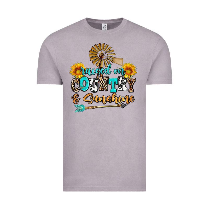 Raised On Country And Sunshine Vintage Tee by AdoDesignShop | Teevron