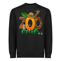 Black zoo crew Heavyweight Sweatshirt - AdoDesignShop