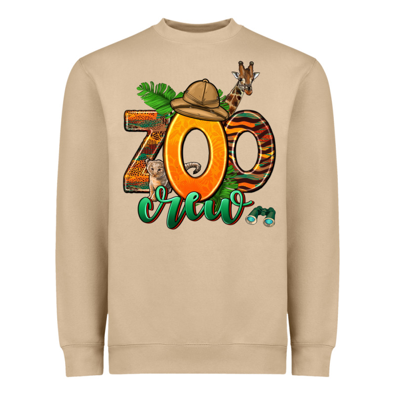 Zoo Crew Heavyweight Sweatshirt by AdoDesignShop | Teevron