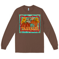 Chestnut pumpkin sunflower tumbler Long Sleeve Tee - AdoDesignShop