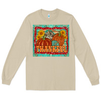 Mushroom pumpkin sunflower tumbler Long Sleeve Tee - AdoDesignShop