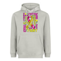 Moon Dust breast cancer softball ribbon love cure fight bbs Heavyweight Hoodie - BundleAndBundleShop