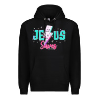 Black jesus saves Premium Hoodie - JahusDesignShop