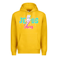 Lemon jesus saves Premium Hoodie - JahusDesignShop