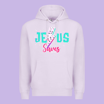 Jesus Saves Premium Hoodie Designed By Jahusdesignshop