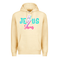 Pina Colada jesus saves Premium Hoodie - JahusDesignShop