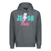Rock jesus saves Premium Hoodie - JahusDesignShop