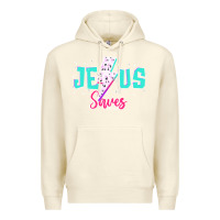 Sandshell jesus saves Premium Hoodie - JahusDesignShop
