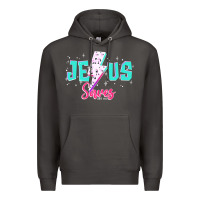 Smoke jesus saves Premium Hoodie - JahusDesignShop