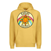 Antique Gold Radiate Positivity Premium Hoodie - Bettercallsaul