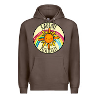 Coffee Radiate Positivity Premium Hoodie - Bettercallsaul