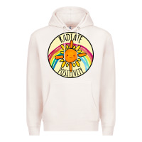 Pale Pink Radiate Positivity Premium Hoodie - Bettercallsaul