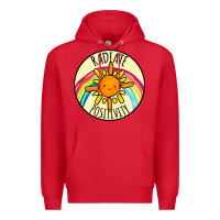 Red Radiate Positivity Premium Hoodie - Bettercallsaul