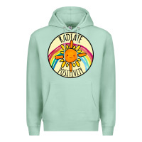 Seafoam Radiate Positivity Premium Hoodie - Bettercallsaul